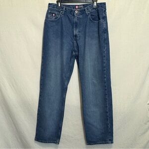 B-232 Men’s Chaps Ralph Lauren 100% Cotton Denim Blue Jeans Size 34x30